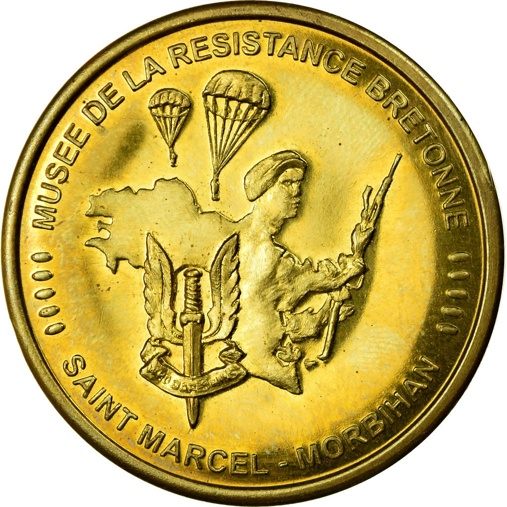 France, Medal, Musée de la Résistance Bretonne, Saint Marcel, Collection
