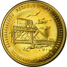 France, Médaille, Pegasus Bridge, Normandie, Collection Européenne, SPL+