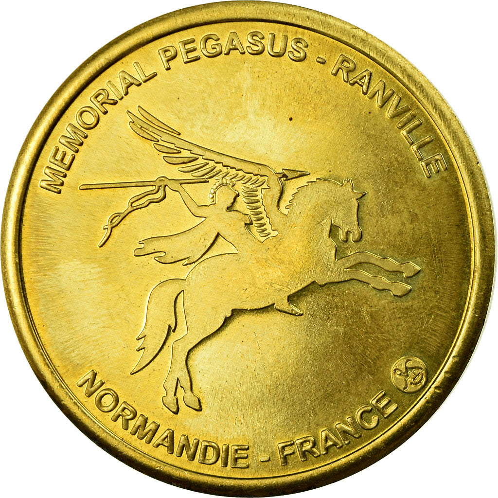 France, Médaille, Pegasus Bridge, Normandie, Collection Européenne, SPL+