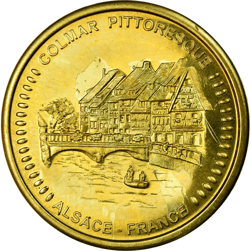 France, Medal, Colmar Pittoresque, Alsace, Collection Européenne, MS(63)