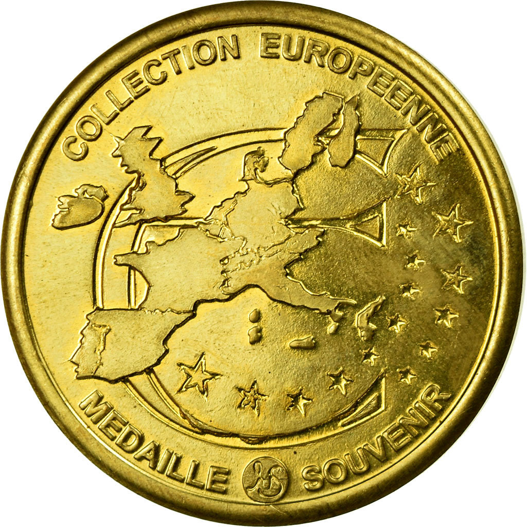 France, Medal, Château des Milandes, Périgord, Collection Européenne, MS(63)