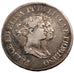 ITALIAN STATES, 5 Franchi, 1808, Firenze, KM #24.3, VF(30-35), Silver, 37, 24.59