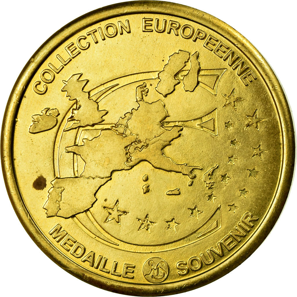 France, Medal, Phare de Grandville, Normandie, Collection Européenne, MS(63)