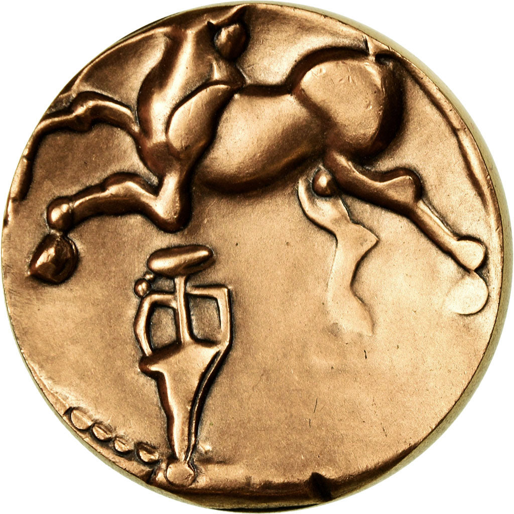 France, Médaille, Reproduction Monnaie Antique, Vercingétorix, SPL+, Cuivre