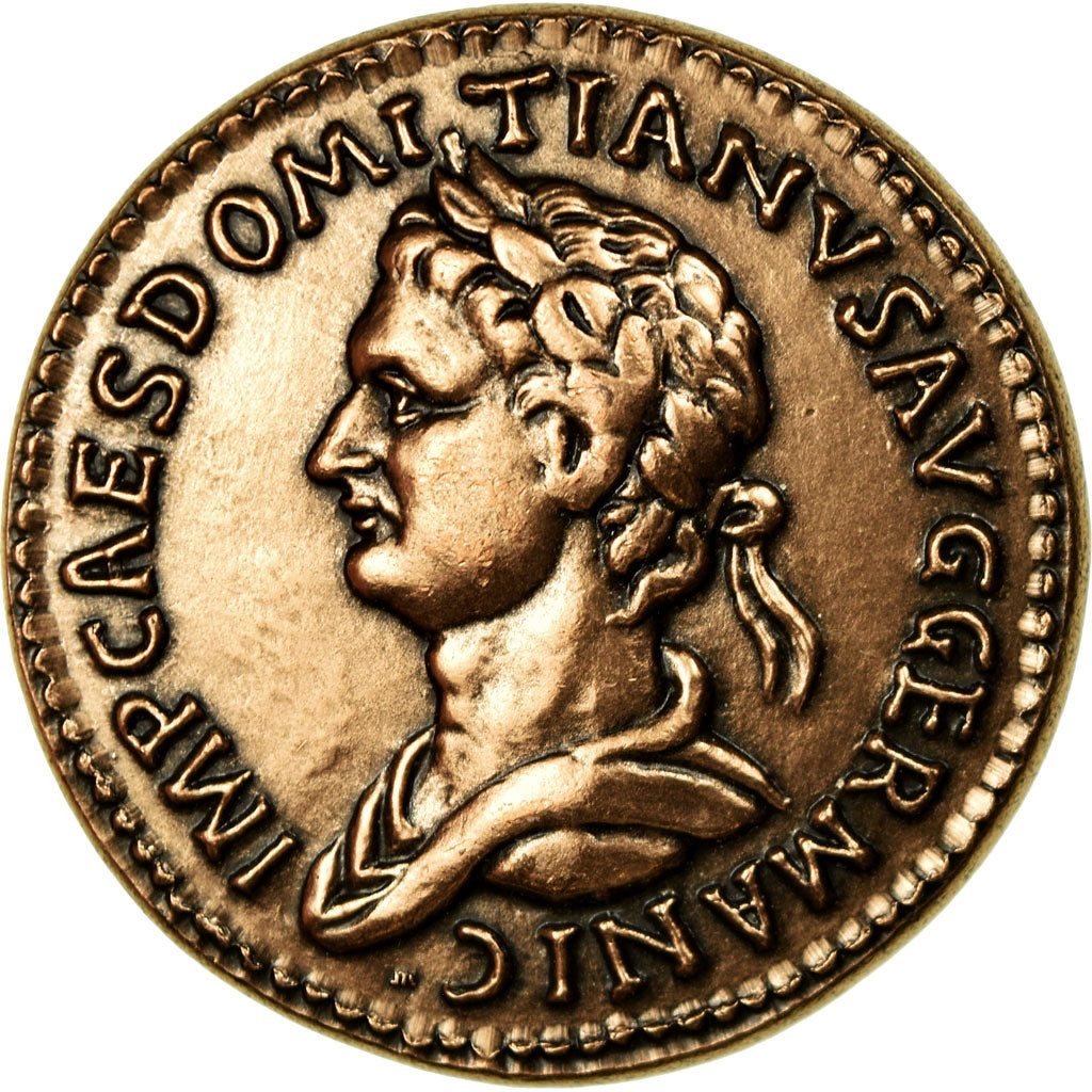 France, Medal, Reproduction Monnaie Antique, Domitien, MS(64), Copper