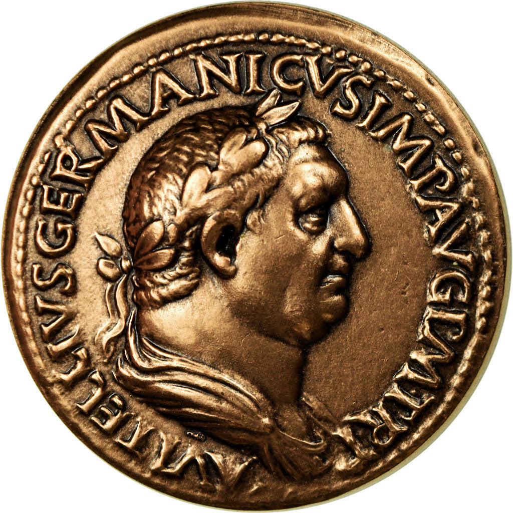France, Medal, Reproduction Monnaie Antique,  Vitellius, MS(64), Copper