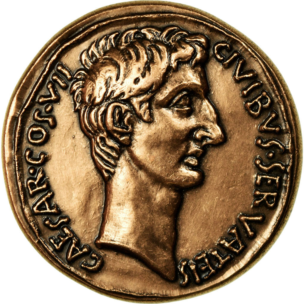 France, Medal, Reproduction Monnaie Antique,  Auguste, MS(64), Copper