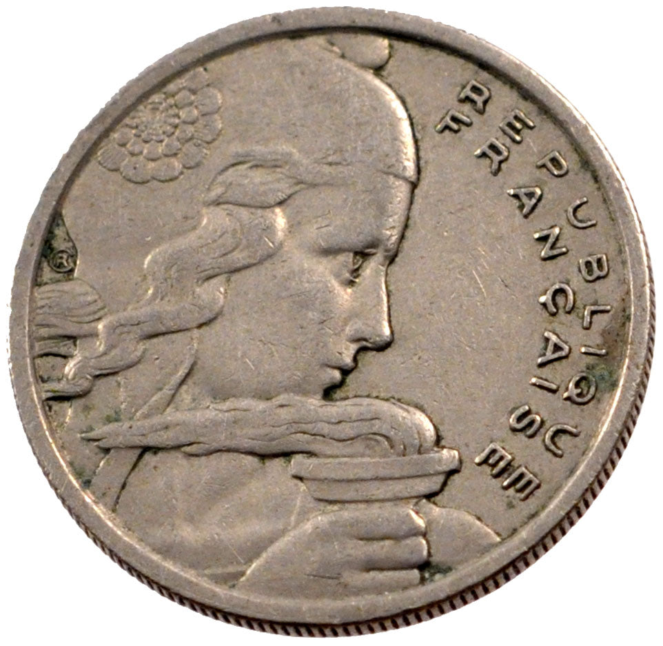 FRANCE, 100 Francs, 1958, VF(30-35), Cupro-nickel, Gadoury #897, 5.96
