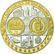 San Marino, Medal, Euro, Europa, MS(65-70), Silver