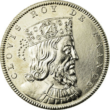 France, Medal, Roi de France, Clovis, MS(65-70), Copper-nickel