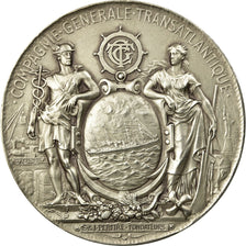 France, Medal, Compagnie Générale Transatlantique, Services Postaux, 1974