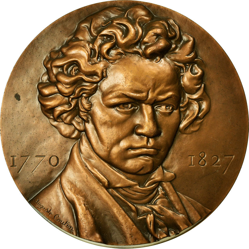 France, Medal, Conservatoires des Hauts de Seine, Art Lyrique, 1980, Auguste