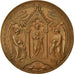 France, Medal, Les Saints Sacrements, Religions & beliefs, Oudiné, MS(60-62)