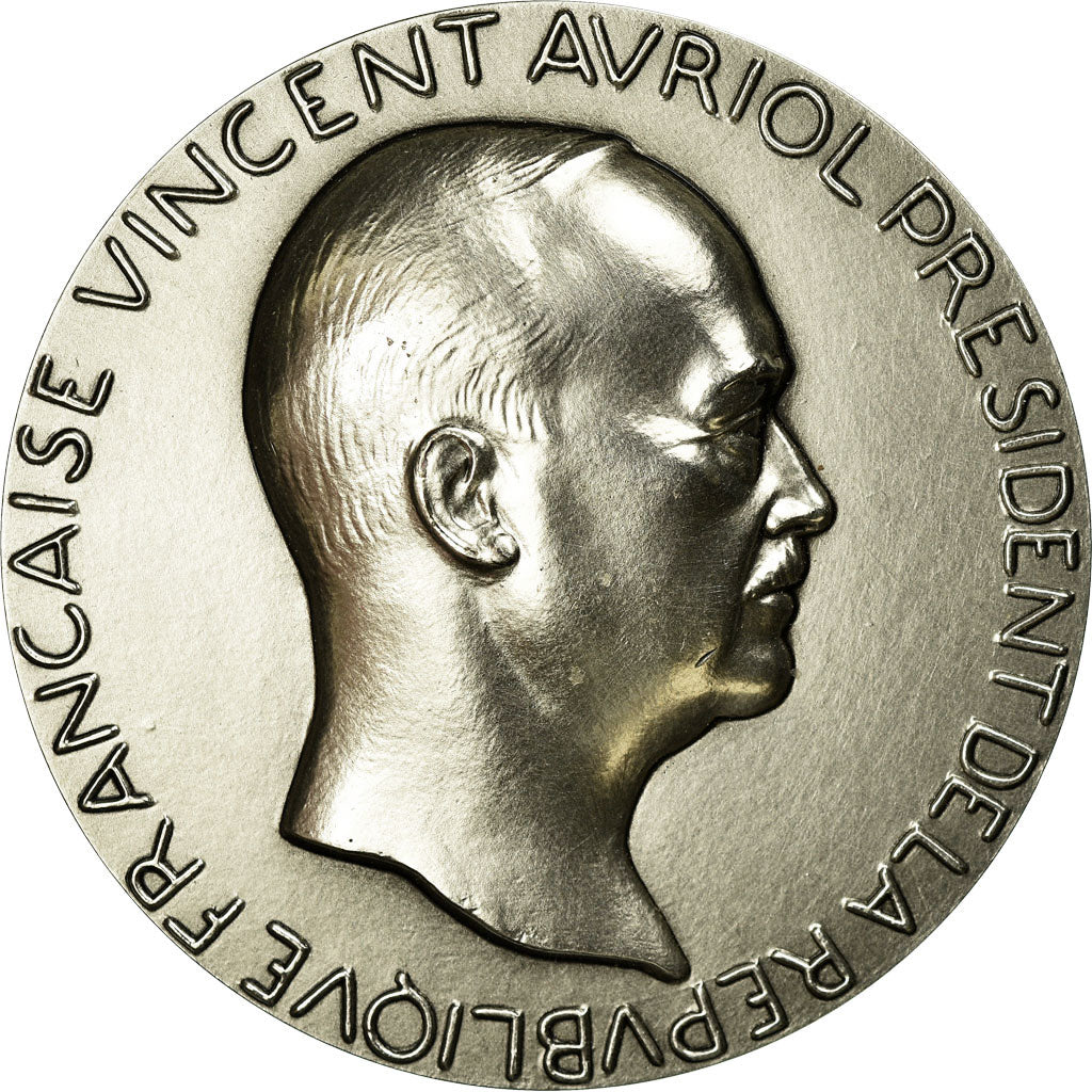France, Médaille, Les Présidents de la République, Vincent Auriol, Politics