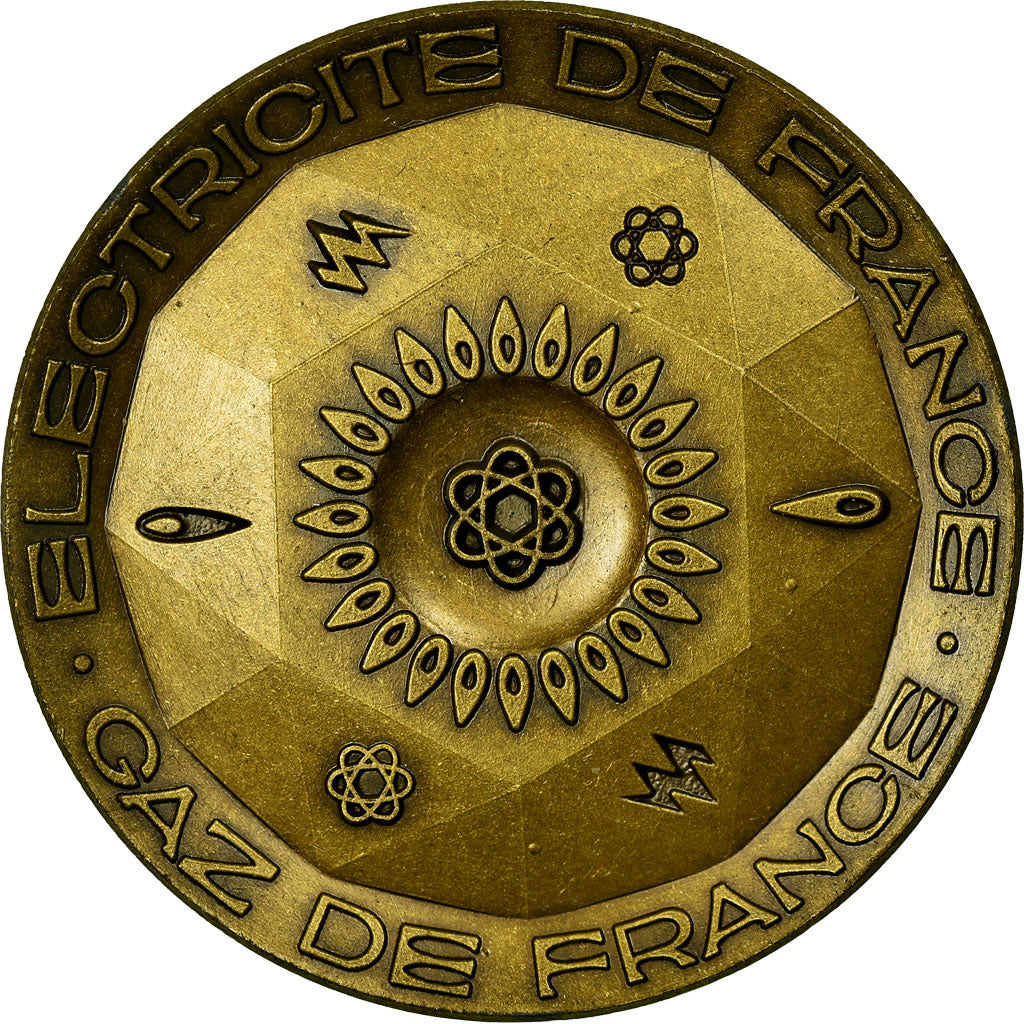 France, Medal, Electricité-Gaz de France, MS(63), Bronze