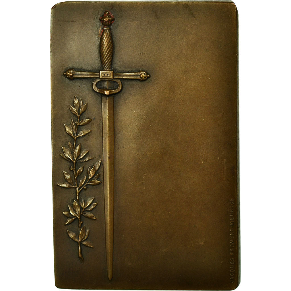France, Medal, Société d'Escrime à l'Epée de Paris, Froment-Meurice