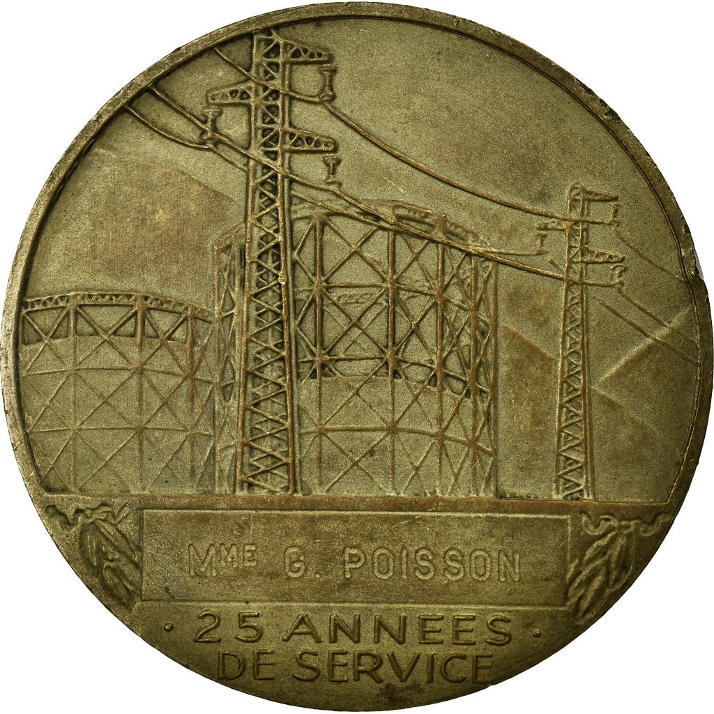 Francia, medaglia, Électricité de France et gaz de France, Dropsy, SPL-