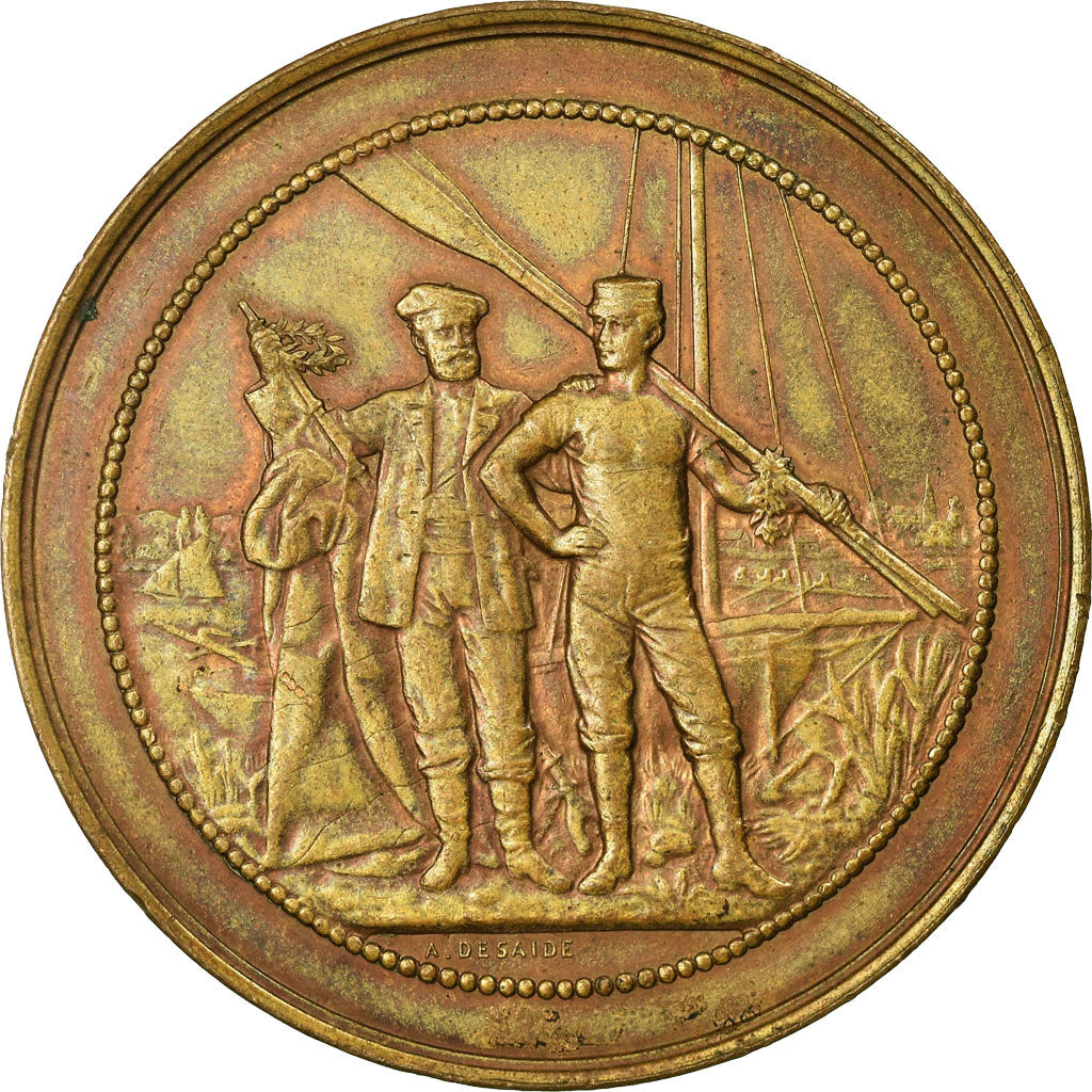 Francia, medaglia, Marine , Préparation Militaire, Desaide, BB+, Bronzo