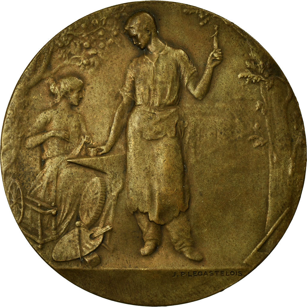 France, Médaille, Arts et Métiers, Legastelois, TTB+, Bronze