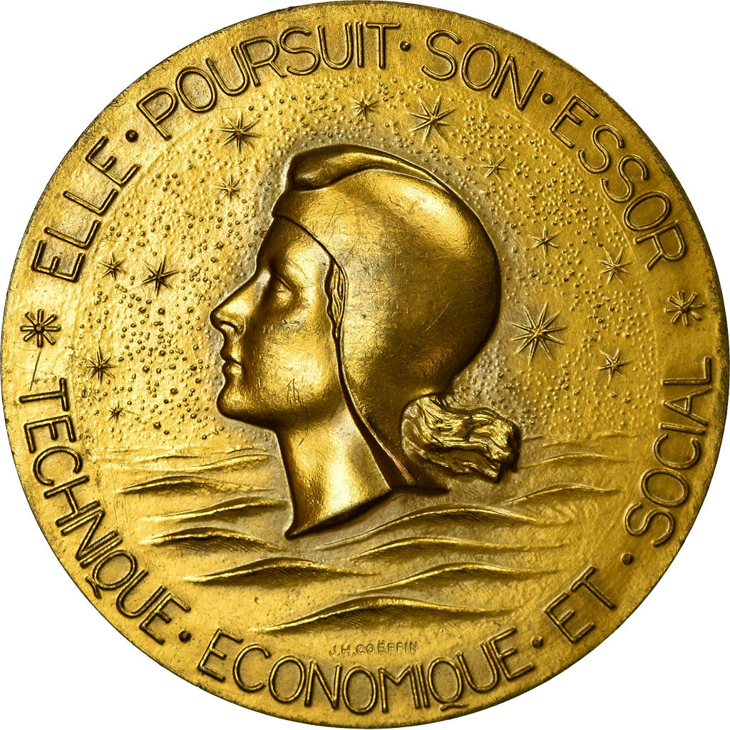 Frankreich, Medaille, Compagnie Générale Transatlantique, France, 1962