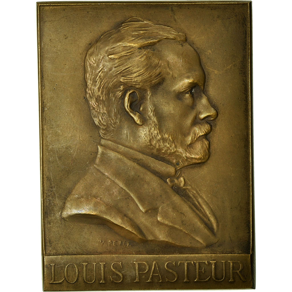 França, Medal, Pasteur, Exposition Internationale du Centenaire, Strasbourg