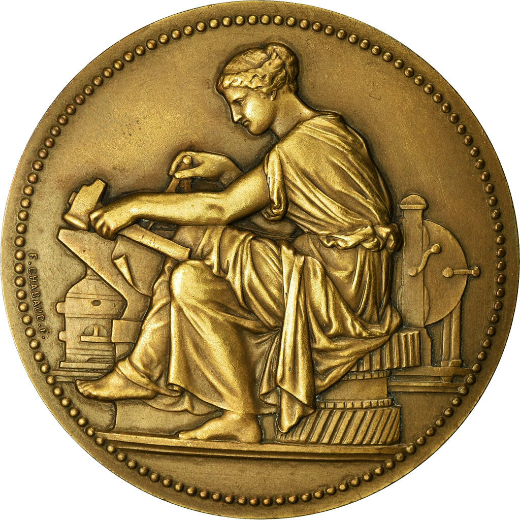 Francia, medaglia, Chambre Syndicale Entrepreneurs Bâtiment de Versailles