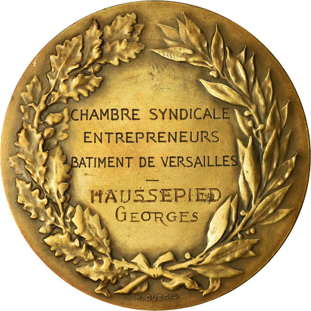 Francia, medaglia, Chambre Syndicale Entrepreneurs Bâtiment de Versailles