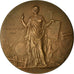France, Medal, Instruction Publique, Cours d'adultes, Lille, 1900, Dubois.A
