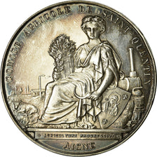 France, Medal, Comice Agricole de Saint-Quentin, Aisne, MS(63), Silver