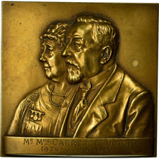 Belgium, Medal, Mariage, Mr et Mme Carrette-Dutoit, Tournai, 1926, Vassaux