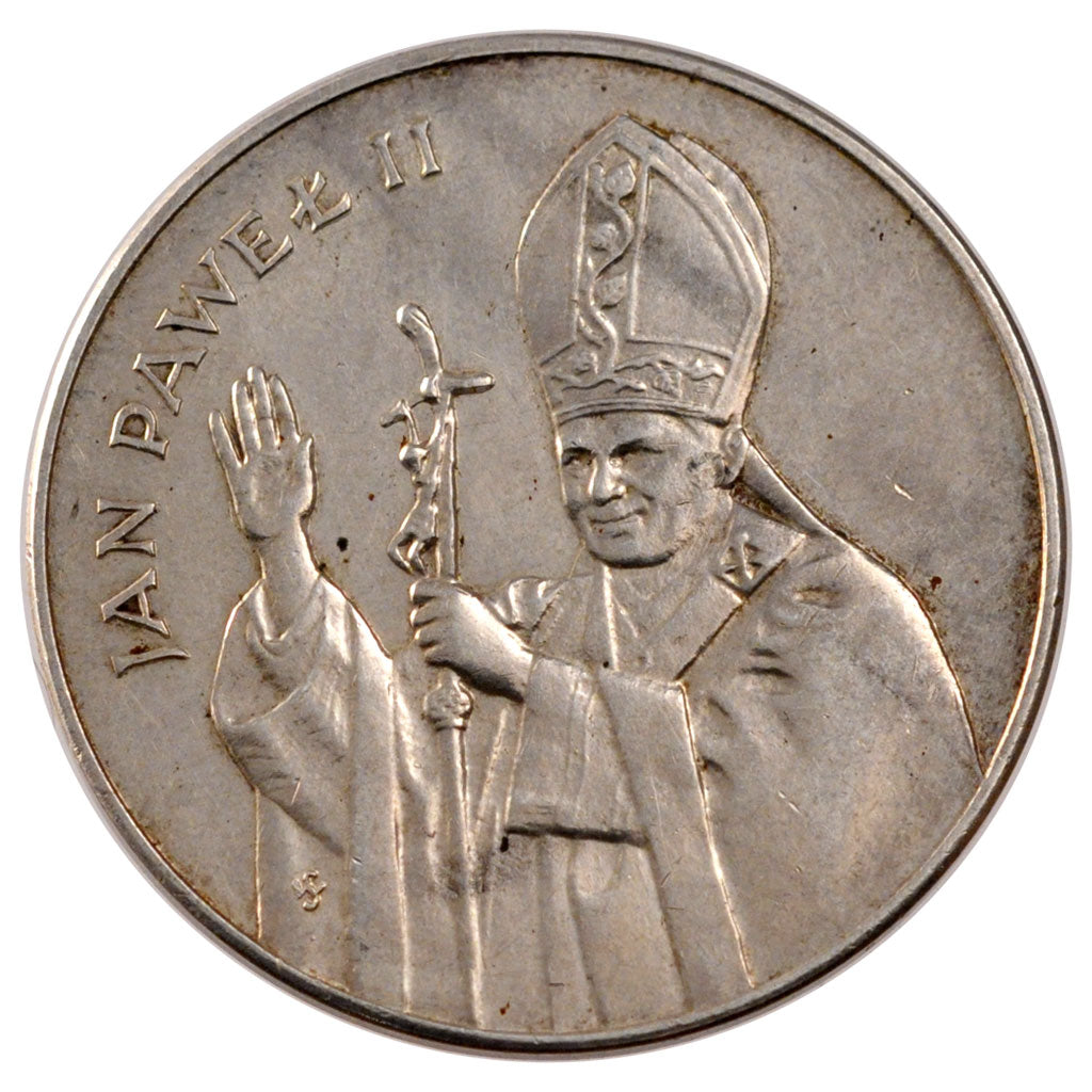 Poland, 10 000 Zlotych, 1987, AU(55-58), Silver, 19.00