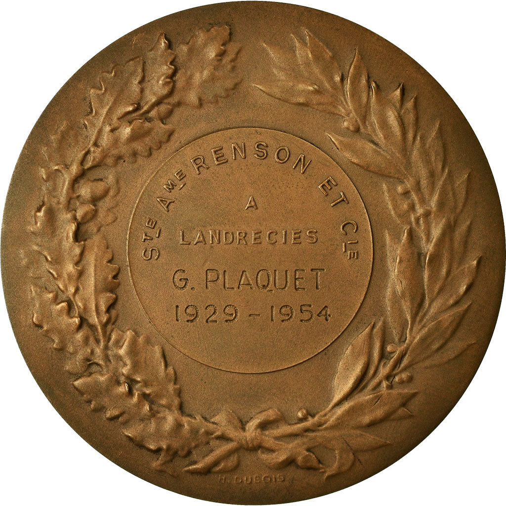 Francia, medaglia, Société Renson, Landrecies, Nord, Business & industry