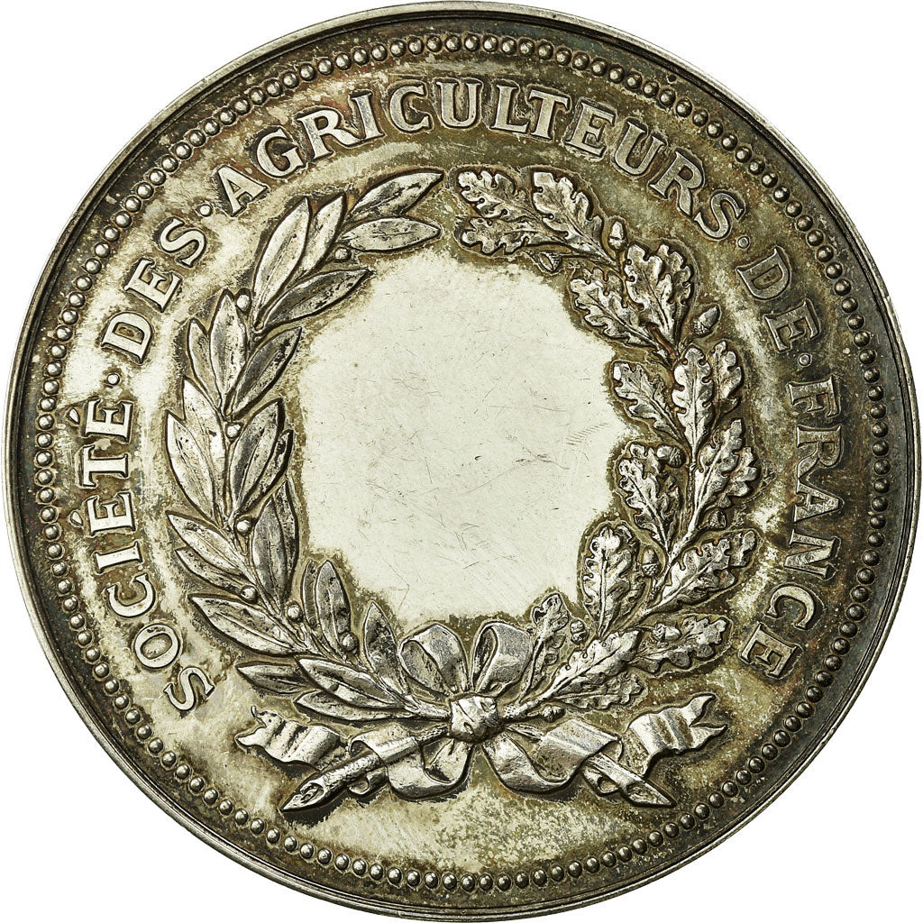 France, Medal, Société des agriculteurs de France, Trotin, MS(60-62), Silver