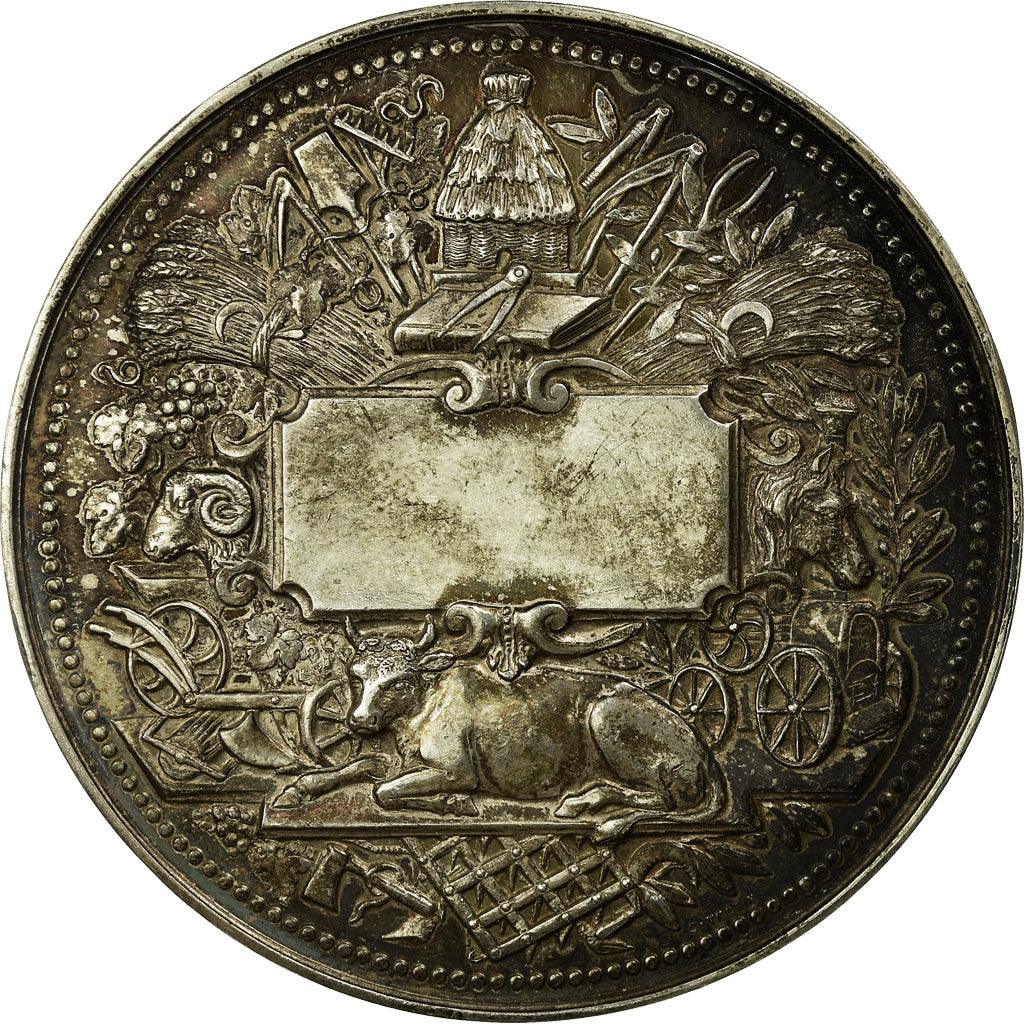France, Medal, Société des agriculteurs de France, Trotin, MS(60-62), Silver