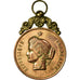 França, Medal, Festival de Musique de Quiévrechain, 1894, EF(40-45), Cobre