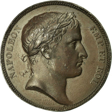France, Médaille, Napoléon Ier, Prise de Vienne et de Presbourg, 1805, Denon
