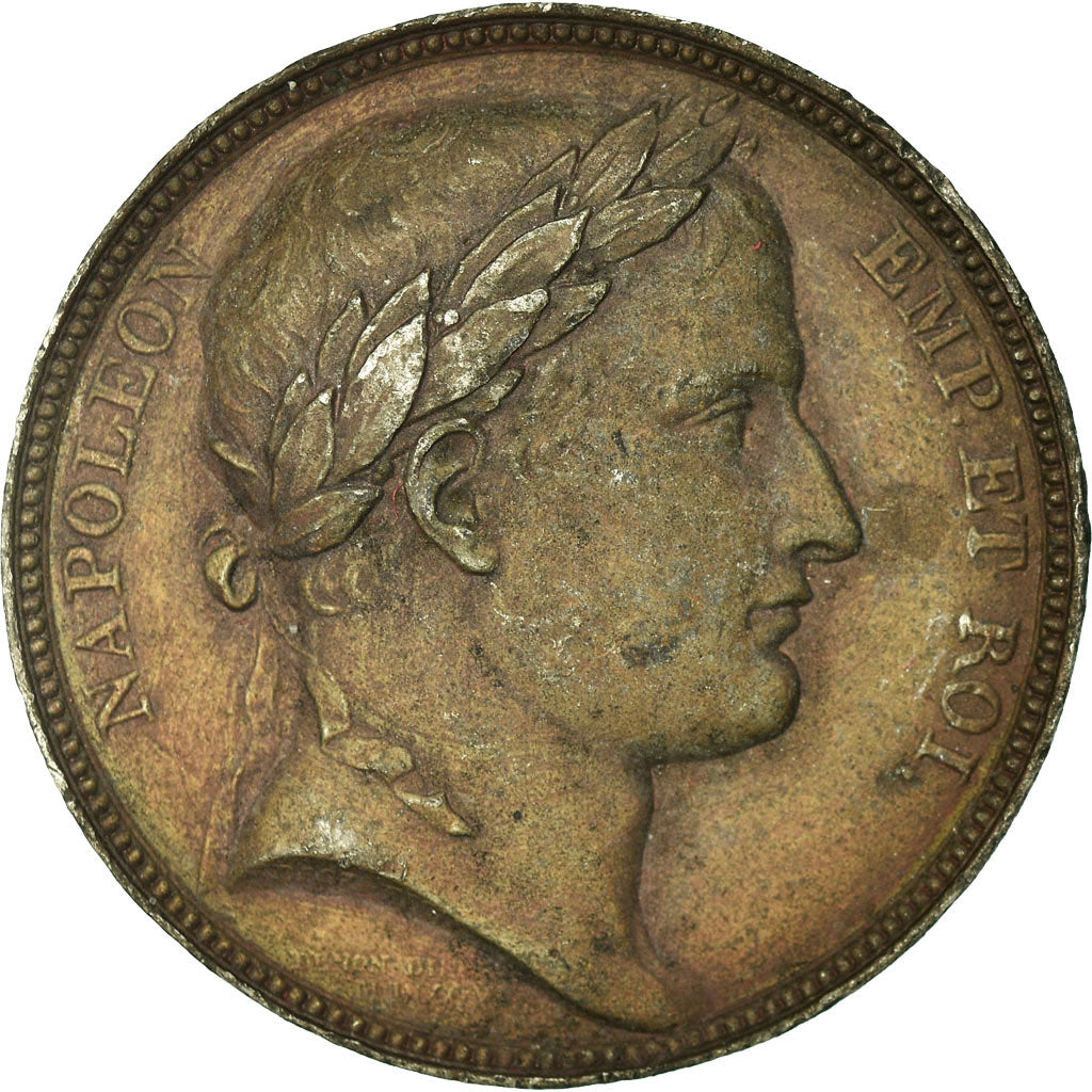 France, Médaille, Napoléon Ier, Venise rendue à l'Italie, 1805, Andrieu, TB+