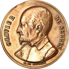 Francia, medaglia, Comice Agricole de Laôn, Olivier de Serres, De Longueil