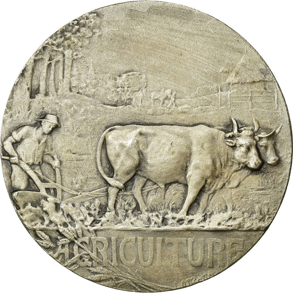 France, Medal, Fédération Agricole du Nord de la France, Mattei, MS(63), Base