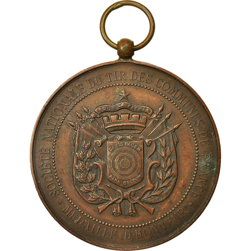 France, Medal, Société Nationale de Tir des Communes de France, VF(30-35)
