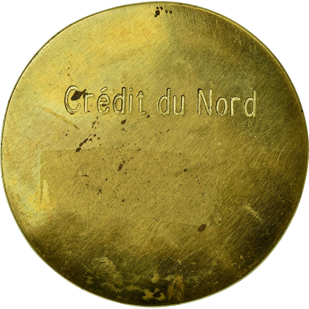 France, Medal, Banque, Crédit du Nord, VF(30-35), Bronze