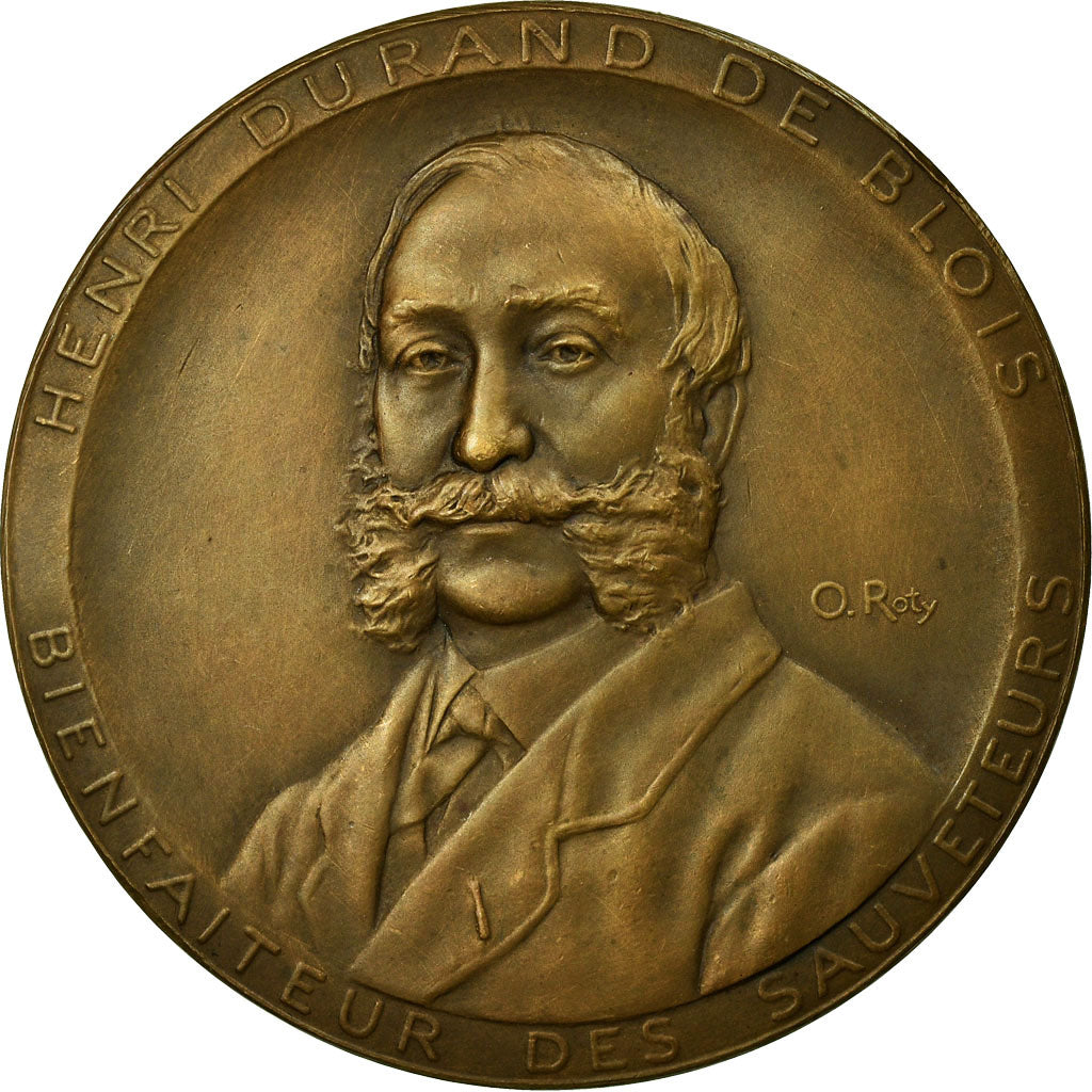 France, Médaille, Etablissement des Invalides de la Marine, Sauvetage, 1923