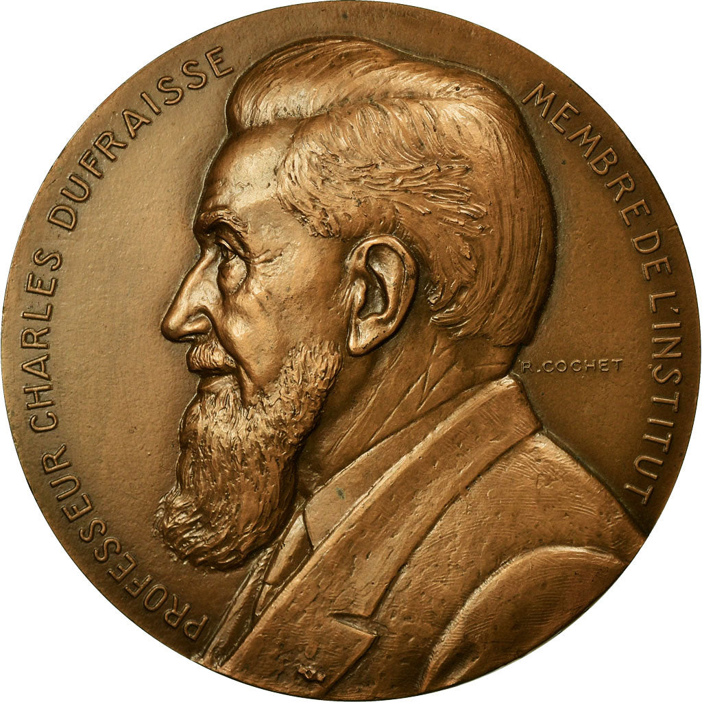 France, Médaille, Physique, Chimie, Professeur Ch.Dufraisse, 1964, Cochet, FDC