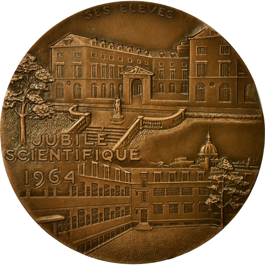 France, Médaille, Physique, Chimie, Professeur Ch.Dufraisse, 1964, Cochet, FDC