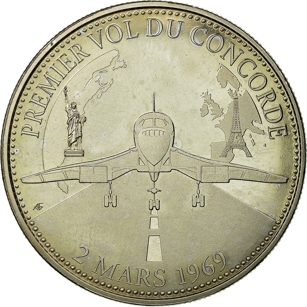 França, Medal, Les événements forts de votre vie, Premier vol du Concorde