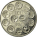 Frankrijk, Medaille, Ecu Europa, Marianne, 1986, Rodier, UNC, Copper-nickel