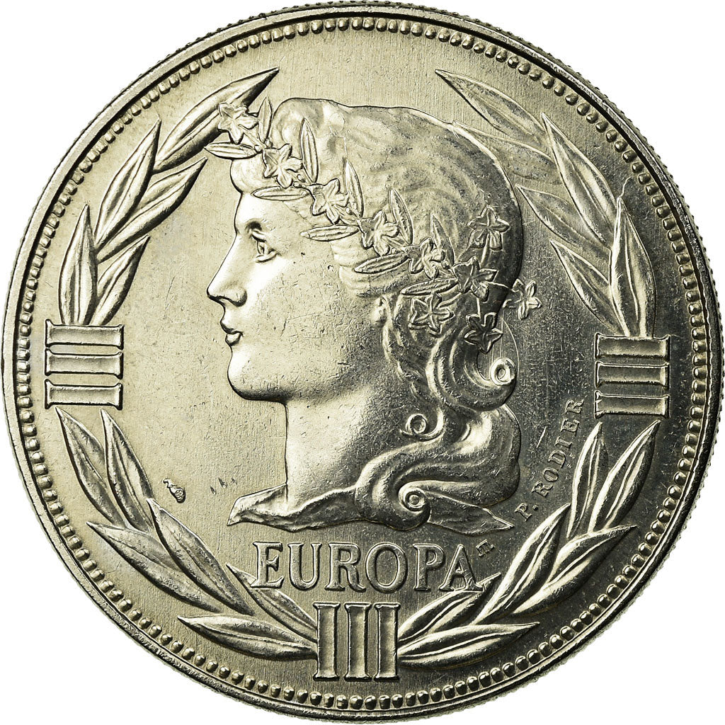 Frankrijk, Medaille, Ecu Europa, Marianne, 1986, Rodier, UNC, Copper-nickel