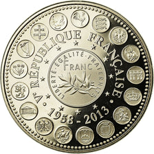 France, Medal, L'Europe des XXVII, Veme République, 2013, MS(65-70)