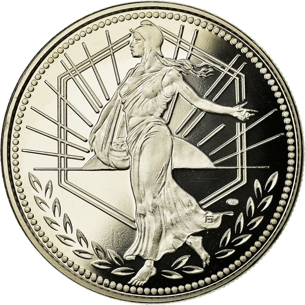 France, Medal, L'Europe, La Semeuse, 2000, MS(65-70), Copper-nickel