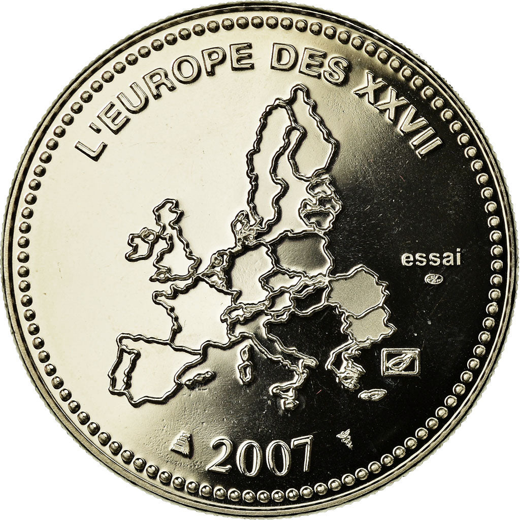 Frankreich, Medaille, L'Europe des XXVII, La Slovénie entre dans l'Euro, 2007
